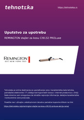 Remington PRO-Luxe CI9132 Mode D'emploi