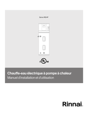 Rinnai REHP Serie Manuel D'installation Et D'utilisation