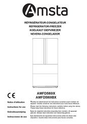 Amsta AMFD580IX Notice D'utilisation