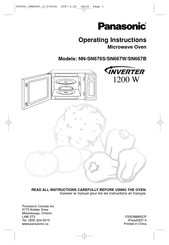 Panasonic INVERTER NN-SN676S Manuel D'utilisation