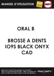 Oral-B iO9S Manuel D'utilisation