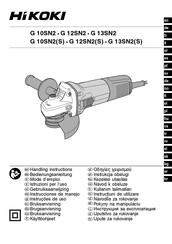 HIKOKI 10SN2 Mode D'emploi