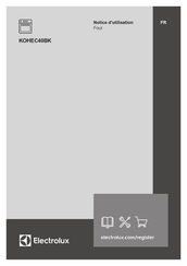 Electrolux KOHEC40BK Notice D'utilisation