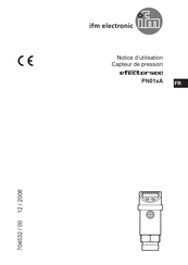 IFM Electronic Efector500 PN01 A Serie Notice D'utilisation