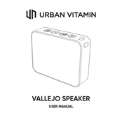 URBAN VITAMIN VALLEJO SPEAKER Mode D'emploi