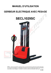 Stockman SECL1029SC Manuel D'utilisation