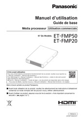 Panasonic ET-FMP20 Manuel D'utilisation