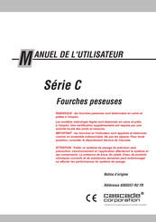 cascade corporation 8305557-R2 FR Manuel De L'utilisateur