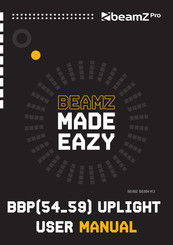 Beamz Pro BBP54 UPLIGHT Manuel D'utilisation