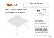 Proloisirs BX63-24 Notice De Montage