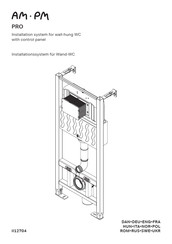 AM.PM PRO II12704 Manuel D'installation