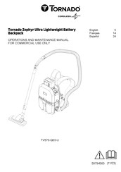 Tornado TV570-Q03-U Manuel D'opération Et D'entretien
