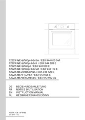 Amica EBX 943 120 E Notice D'utilisation