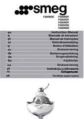 Smeg FQ60NDE Notice D'utilisation