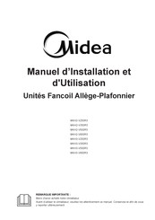 Midea MKH3-V250R3 Manuel D'installation Et D'utilisation
