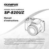 Olympus SP-820UZ Manuel D'instructions