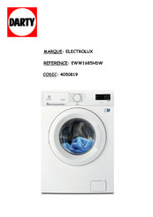 Electrolux 4050819 Notice D'utilisation