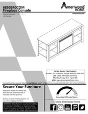 Ameriwood HOME 6850340COM Instructions De Montage