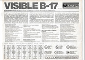 Monogram Visible B-17G Instructions De Montage