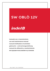 Indel B SW OBLO 12V Manuel D'utilisation Et Entretien