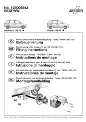 Jaeger 12500554J Instructions De Montage