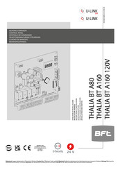 BFT THALIA BT A80 Instructions D'installation