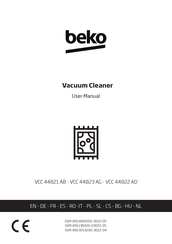 Beko VCC 44822 AD Manuel D'utilisation