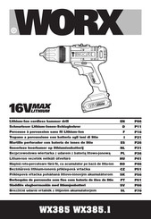 Worx WX385 Mode D'emploi