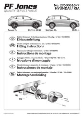 PF Jones 29500616PF Instructions De Montage