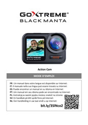 goxtreme BLACK MANTA Mode D'emploi