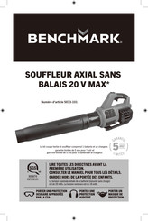 Benchmark 5073-101 Mode D'emploi