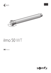 Somfy ilmo 50 WT Notice