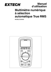 Extech EX505A Manuel D'utilisation