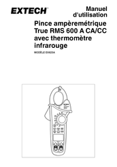 Extech EX623A Manuel D'utilisation