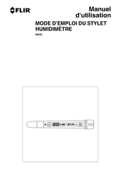Flir MR40 Manuel D'utilisation