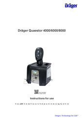 Dräger Quaestor 8000 Notice D'utilisation