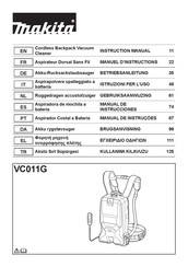 Makita VC011G Manuel D'instructions