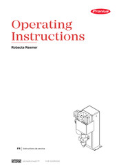 Fronius Robacta Reamer Instructions De Service