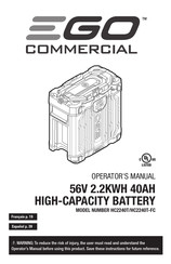 EGO Commercial HC2240T-FC Manuel De L'opérateur