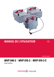 Pfeiffer Vacuum MVP 070-3 C Manuel De L'utilisateur