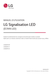 LG LSAQ009-M1 Manuel D'utilisation