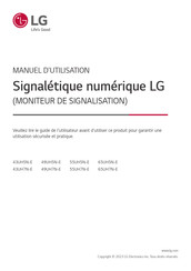 LG 65UH7N-E Manuel D'utilisation