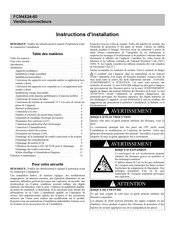 Carrier FCM4X60 Instructions D'installation