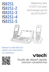 VTech IS8251-2 Guide De Départ Rapide