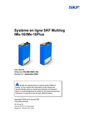 SKF Multilog IMx-16Plus Manuel D'utilisation