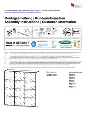 Rauch 48441.0430 Instructions De Montage