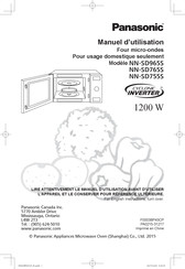 Panasonic NN-SD965S Manuel D'utilisation