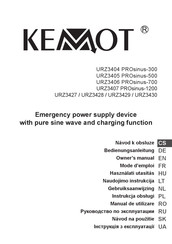 Kemot PROsinus-700 Mode D'emploi