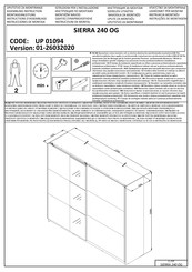 Dedeman UP 01094 Instructions D'assemblage