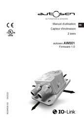 Autosen AW001 Manuel D'utilisation